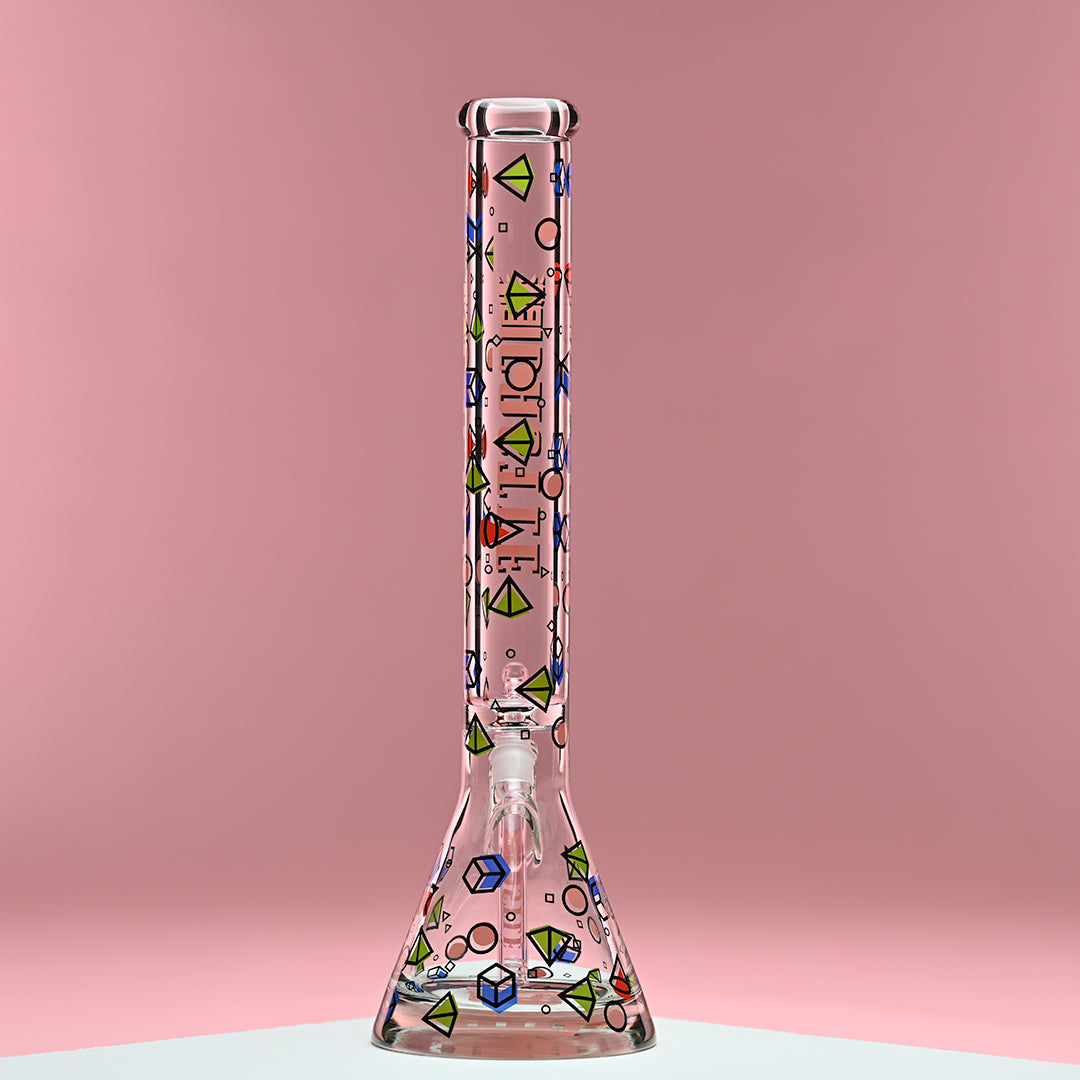 Shapes (18″) Traditional Style Beaker Bong