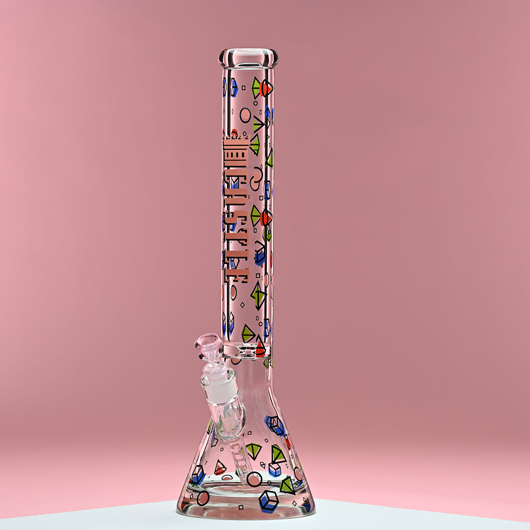 Shapes (18″) Traditional Style Beaker Bong
