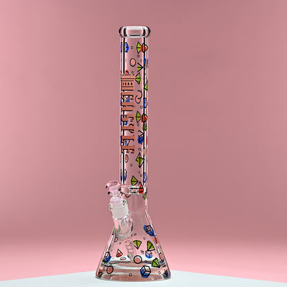 Shapes (18″) Traditional Style Beaker Bong