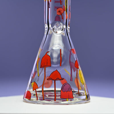 12" Shroomie Beaker Bong - 9mm Thick Glass