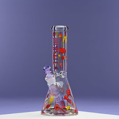 12" Shroomie Beaker Bong - 9mm Thick Glass