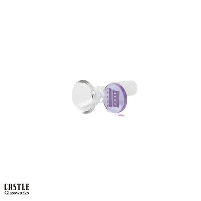 14mm Round Tab Bowl – Borosilicate Glass Bowl Piece