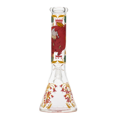 14" Vixen Beaker Bong – 5mm Thick Glass