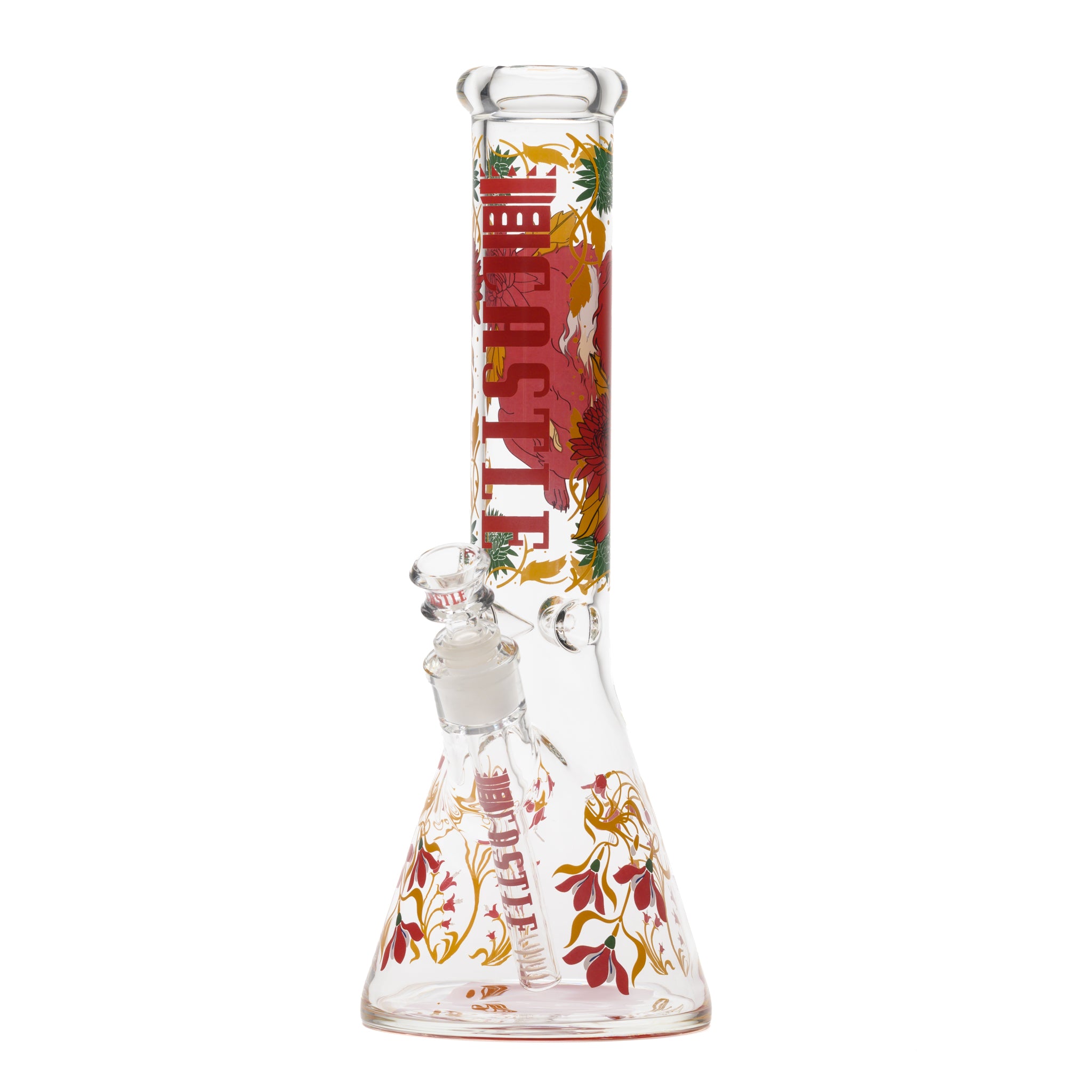 14" Vixen Beaker Bong – 5mm Thick Glass