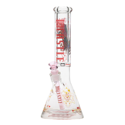14" Wisdom Beaker Bong - 9mm Thick Glass